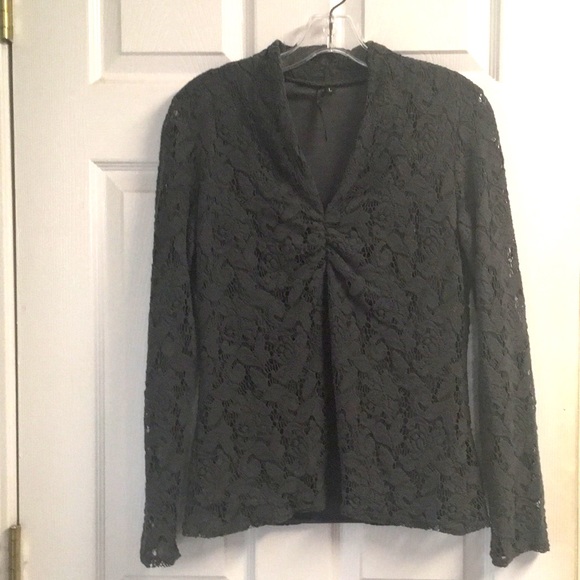 Designer lace top - Picture 1 of 5